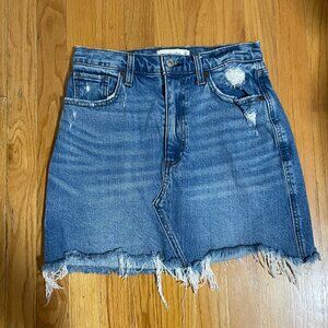 Abercombie Denim Mini Skirt Size 4/27